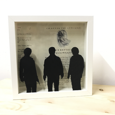 Cuadro Trio protagonista Harry Potter - Double Project