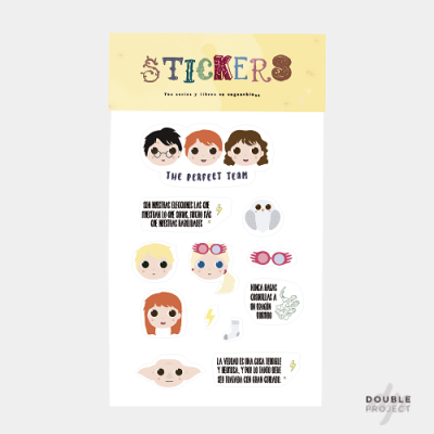 Pack Stickers Harry Potter - Double Project