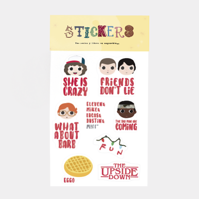 Pack stickers Stranger Things - Double Project