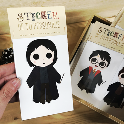 Sticker Individual Snape - Double Project