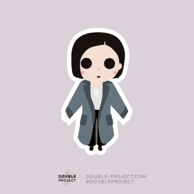 Sticker Tina Fantastic Beasts - Double Project