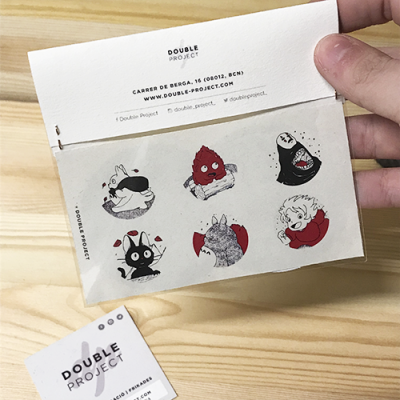 Pack pegatinas Ghibli - Double Project
