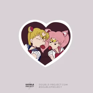 Sticker Sailor Moon con Chibi - Double Project