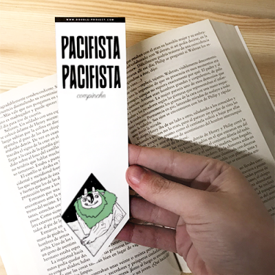 Punto de libro Pacifista Pacifista Compinche | Double Project