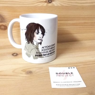 Taza Joyce Actúas como si estuvieras solo en el mundo | Double Project