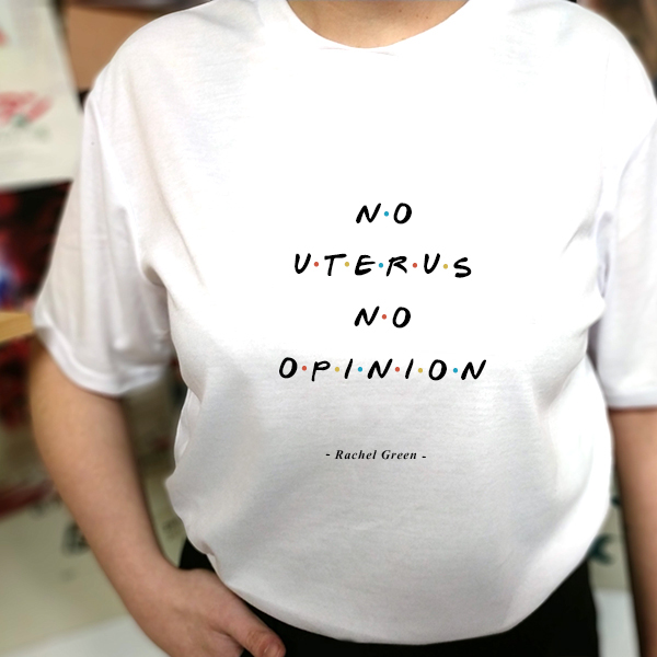 Camiseta No Uterus, opinion | Double Project