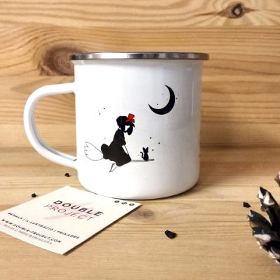 Taza vintage metálica If I love my Magic | Double Project
