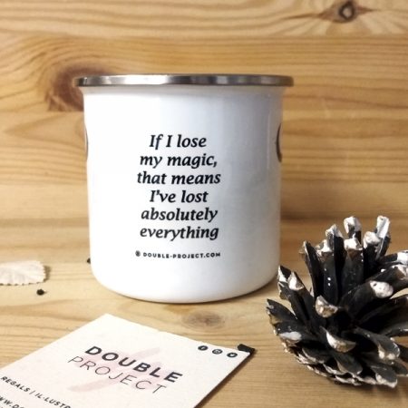 taza-my-magic-double-project Taza vintage metálica If I love my Magic | Double Project