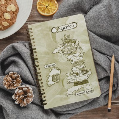 Libreta espiral Mapa Prythian