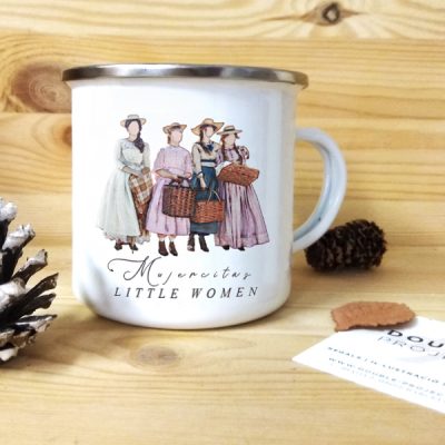 Taza vintage metálica Little Women | Double Project
