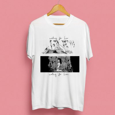 Camiseta Waiting for her, waiting for him | Double Project