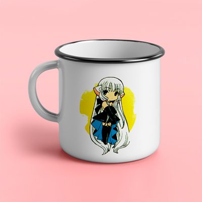 Taza vintage cerámica Chii y Freya | Double Project