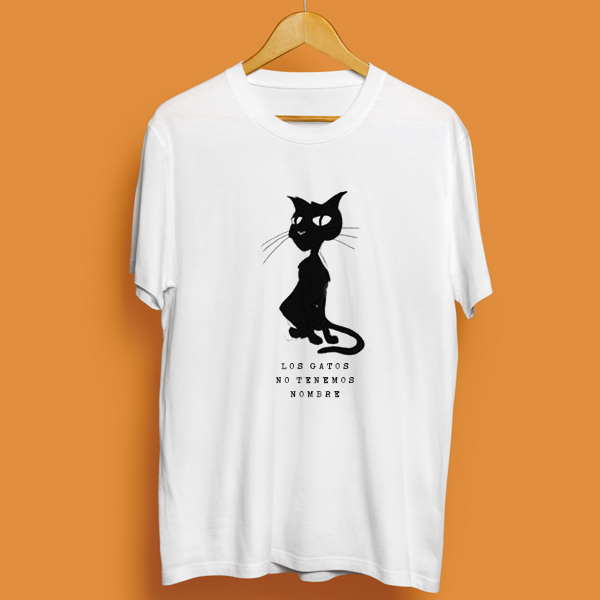 Roux restaurante surf Camiseta Los gatos no tienen nombre | Double Project