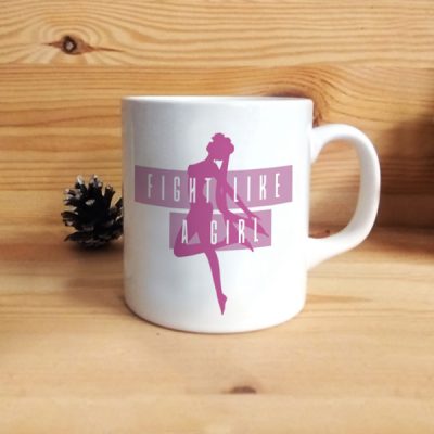 Taza Fight like a Girl | Double Project