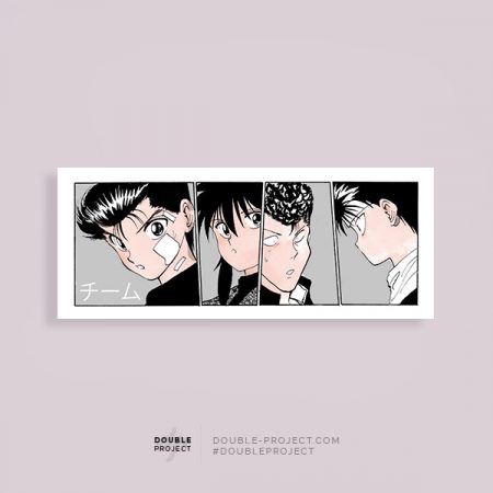 pegatinas-yu-yu-hakusho-2-double-project Pegatina Yu Yu Hakusho - Imagen 1
