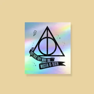 Pegatina holográfica reliquias