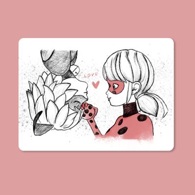 Alfombrilla ratón Love