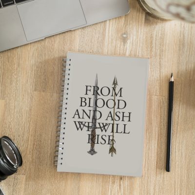 Libreta espiral from Blood and Ash