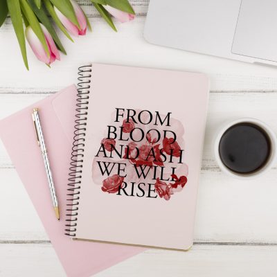 Libreta espiral from Blood and Ash