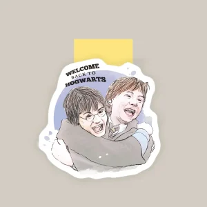 Marcapáginas Magnético Welcome back to Hogwarts