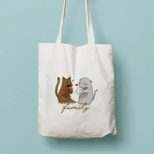 Tote bag de Algodón family