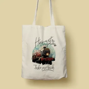 Tote bag de Algodón Take me back