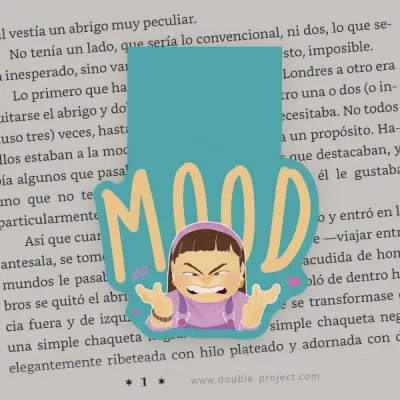 Marcapáginas Magnético Mood
