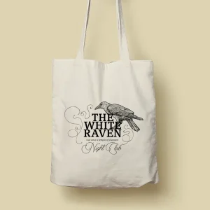 Tote bag de Algodón The White Raven