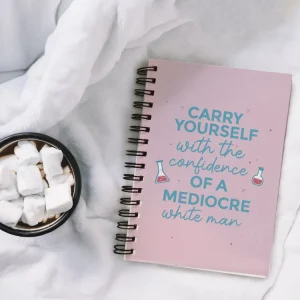 Libreta espiral Mediocre white man