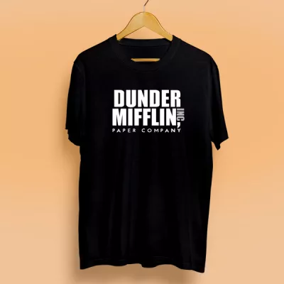 Camiseta algodón Dunder Mufflin