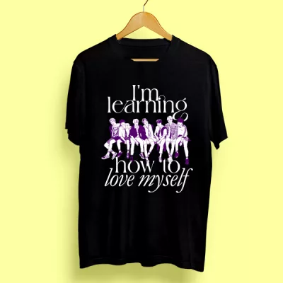 Camiseta algodón Love myself