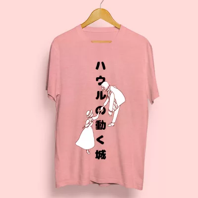 Camiseta algodón Howl & Sophie