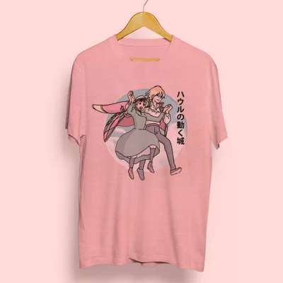 Camiseta algodón Castillo ambulante