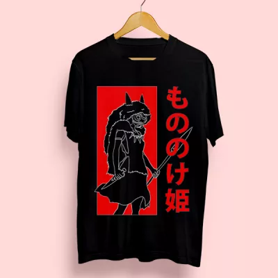 Camiseta algodón Mononoke