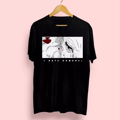 Camiseta algodón I hate Humans