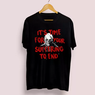 Camiseta algodón Suffering to end