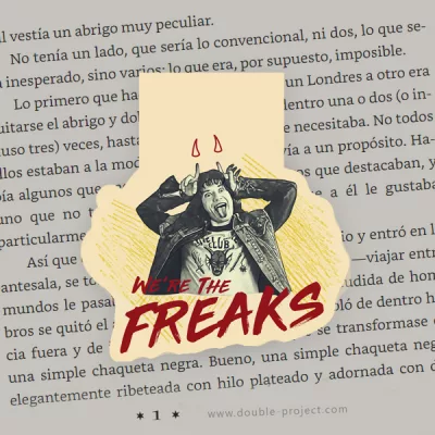 Marcapáginas Magnético Freaks
