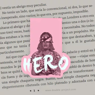 Marcapáginas Magnético Hero