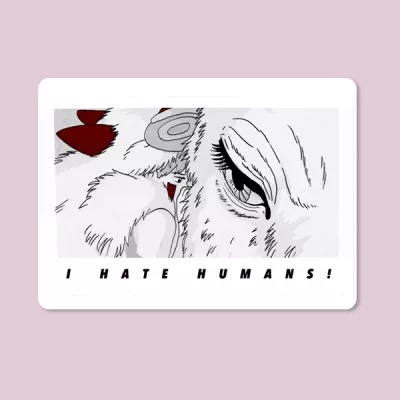 Alfombrilla ratón I hate humans