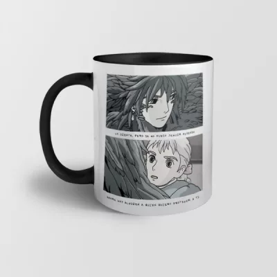 Taza interior y asa de color A quien proteger