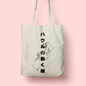 Tote bag de Algodón Howl & Sophie