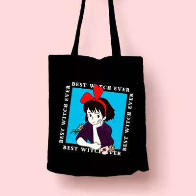 Tote bag de Algodón Best witch Ever