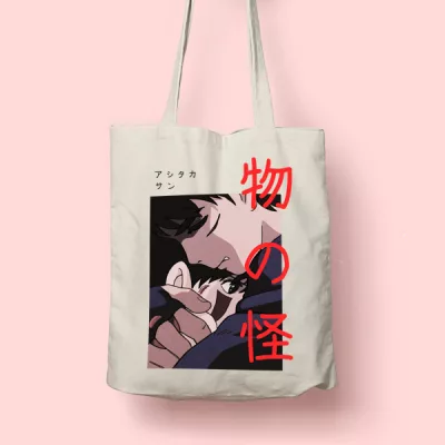 Tote bag de Algodón Ashitaka & San