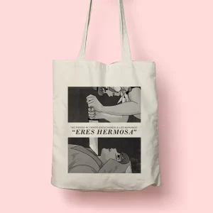 Tote bag de Algodón Eres hermosa
