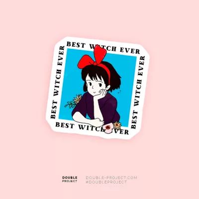 Pegatina Best witch Ever