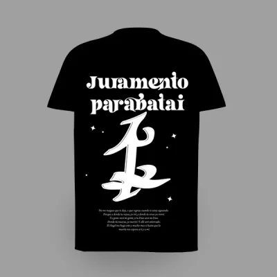 Camiseta algodón Juramento Parabatai