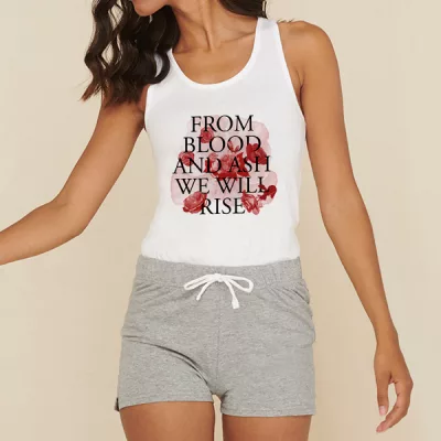 Conjunto pijama From blood and ash we will rise
