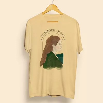 Camiseta algodón Dowager Queen