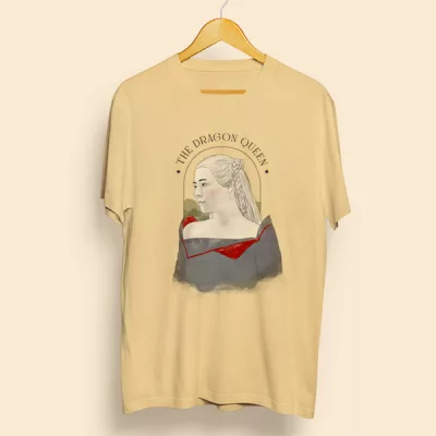 Camiseta algodón The dragon Queen