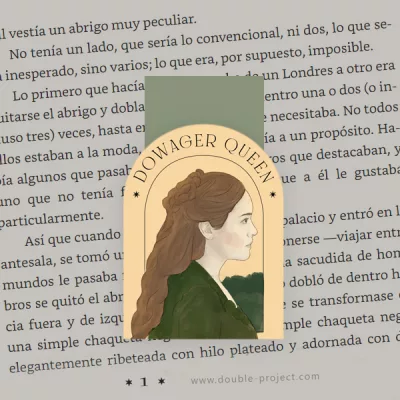 Marcapáginas Magnético Dowager Queen